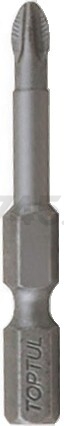 Бита для шуруповерта PH2 50 мм TOPTUL Anti-Slip (FSMA0802)